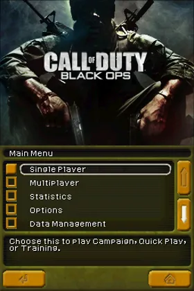 Call of Duty - Black Ops (Europe) screen shot title